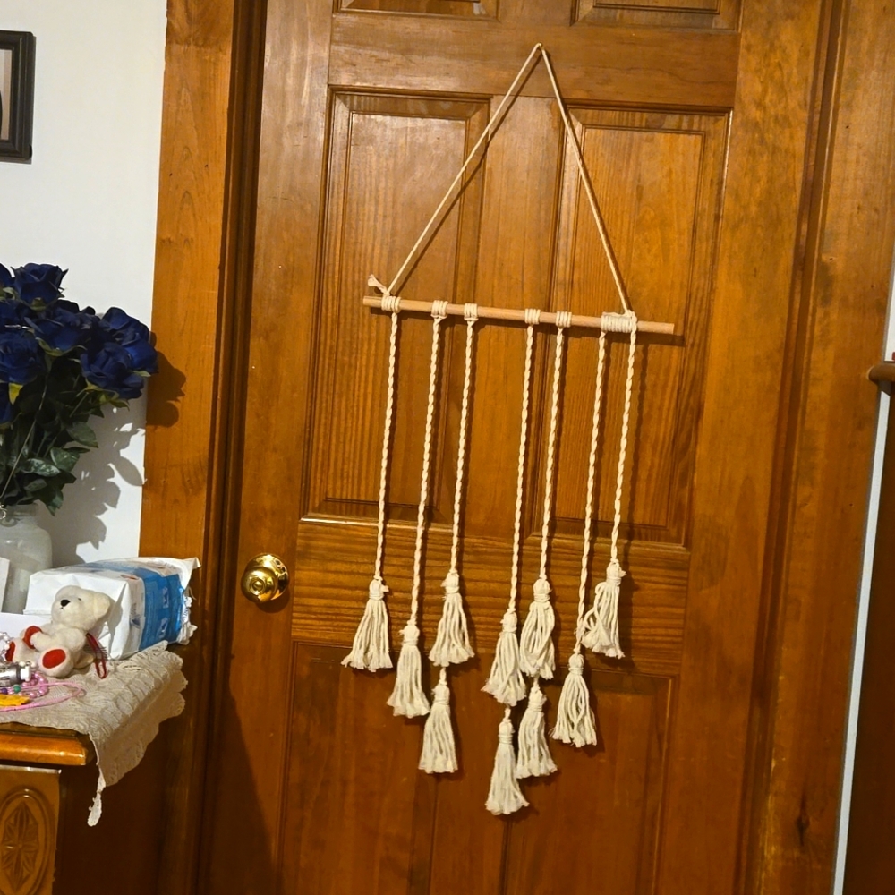 Macrame Picture Hanging Piece